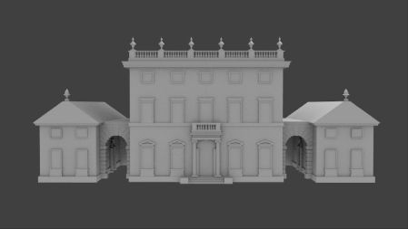 Hotham house, Beverley untextured 3D model by Hannah Rice